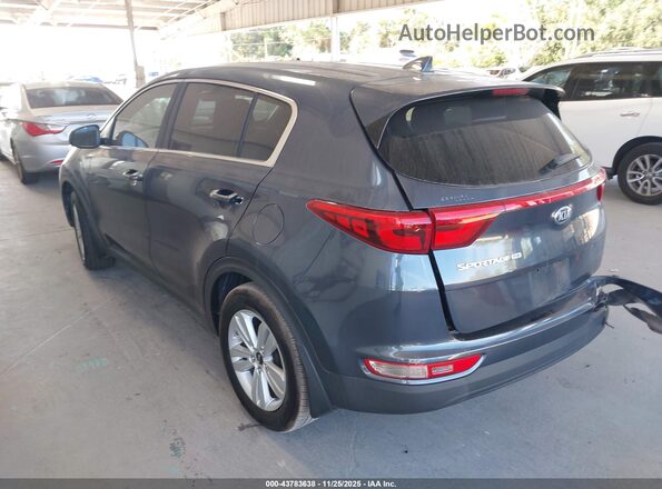 KNDPM3AC7J7310457 2018 KIA SPORTAGE Синий Задняя левая четверть