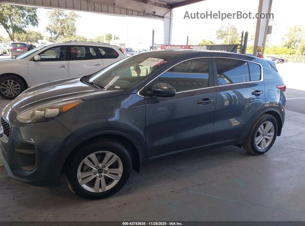 KNDPM3AC7J7310457 2018 KIA SPORTAGE Синий Панорамный вид салона 360°
