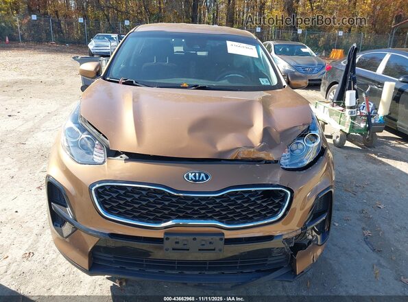 KNDPM3AC7M7852114 2021 KIA SPORTAGE Brown Widok zestawu wskaźników