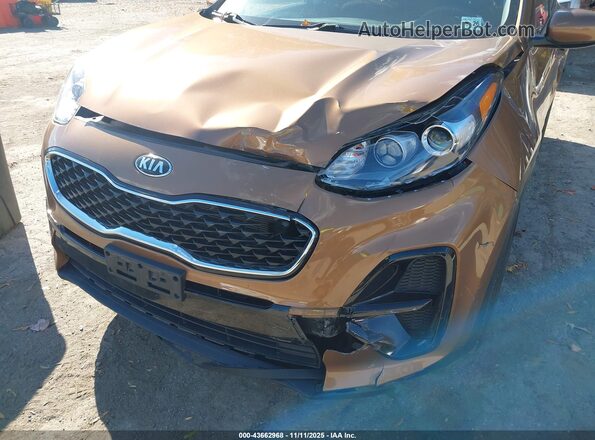 KNDPM3AC7M7852114 2021 KIA SPORTAGE Brown Widok z przodu