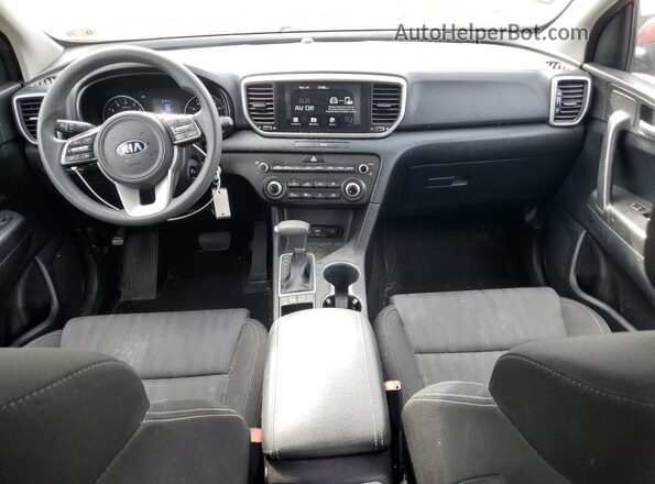 KNDPM3AC7M7862089 2021 KIA SPORTAGE Gray Вид панелі приладів