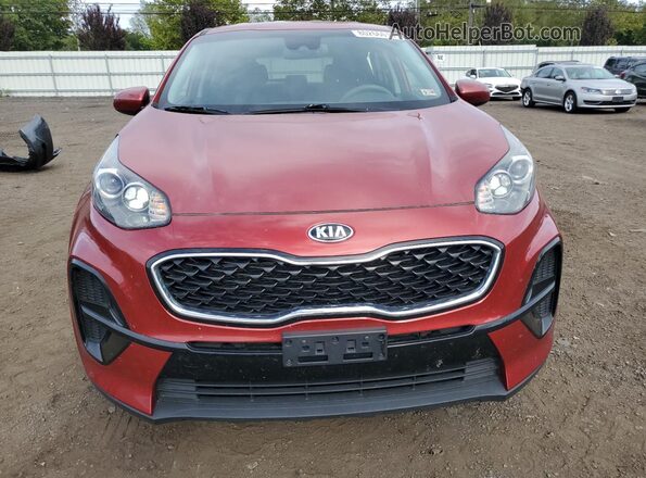 KNDPM3AC7M7862089 2021 KIA SPORTAGE Gray Вид спереду