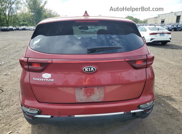 KNDPM3AC7M7862089 2021 KIA SPORTAGE Gray Вид ззаду