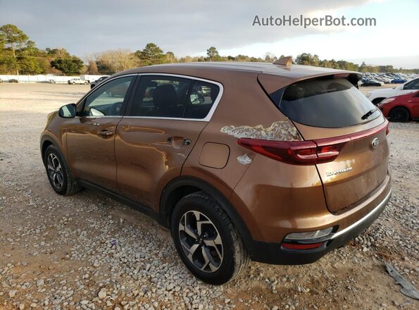 KNDPM3AC7M7924770 2021 KIA SPORTAGE Brown უკანა მარცხენა