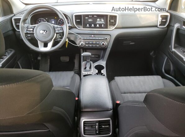 KNDPM3AC7M7924770 2021 KIA SPORTAGE Brown წინა პანელის ხედი
