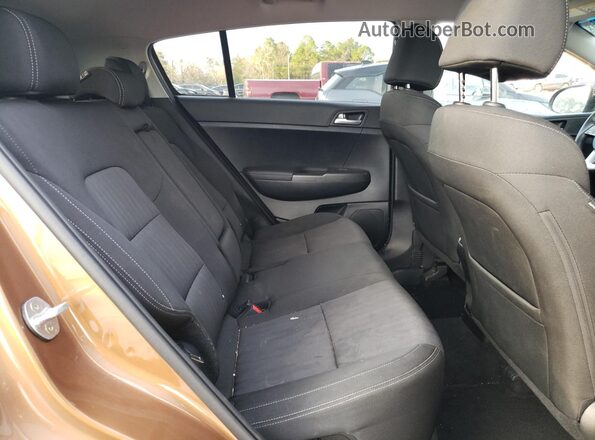 KNDPM3AC7M7924770 2021 KIA SPORTAGE Brown უკანა სალონის ხედი