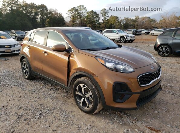 KNDPM3AC7M7924770 2021 KIA SPORTAGE Brown წინა მარჯვენა