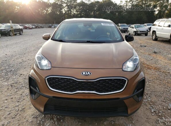 KNDPM3AC7M7924770 2021 KIA SPORTAGE Brown წინა ხედი