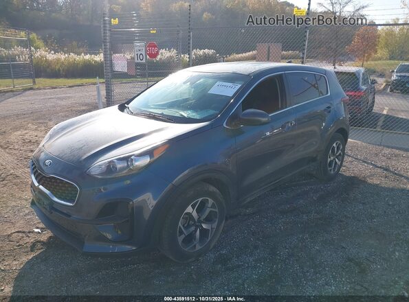 KNDPM3AC7N7012349 2022 KIA SPORTAGE Navy Передня ліва чверть