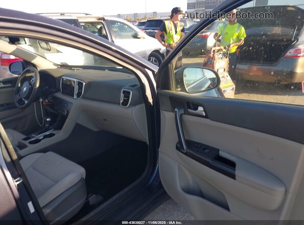 KNDPM3AC9K7562583 2019 KIA SPORTAGE Gray Вид салону спереду