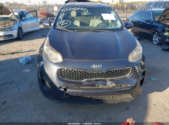 KNDPM3AC9K7562583 2019 KIA SPORTAGE Gray Вид щитка приладів