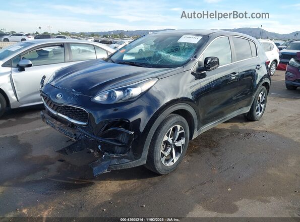 KNDPM3AC9L7808596 2020 KIA SPORTAGE Black Передня ліва чверть