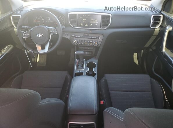 KNDPM3AC9N7989654 2022 KIA SPORTAGE Серебряный Вид панели приборов