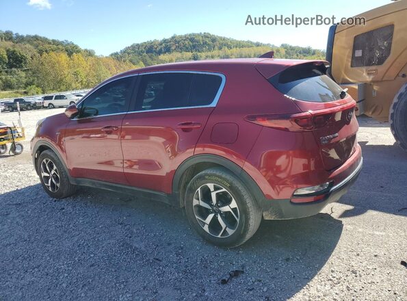KNDPMCAC1N7000813 2022 KIA SPORTAGE Red Задня ліва чверть