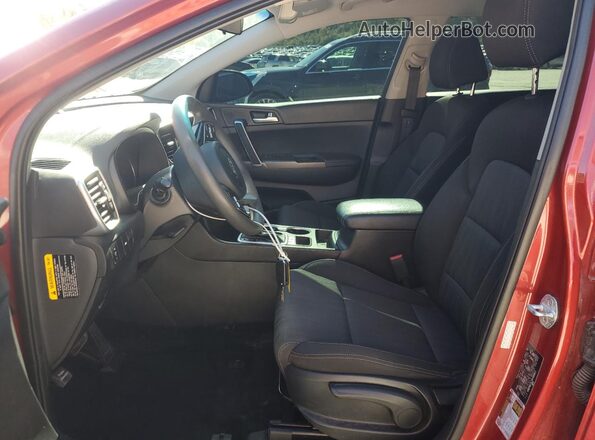 KNDPMCAC1N7000813 2022 KIA SPORTAGE Red Вид салону спереду