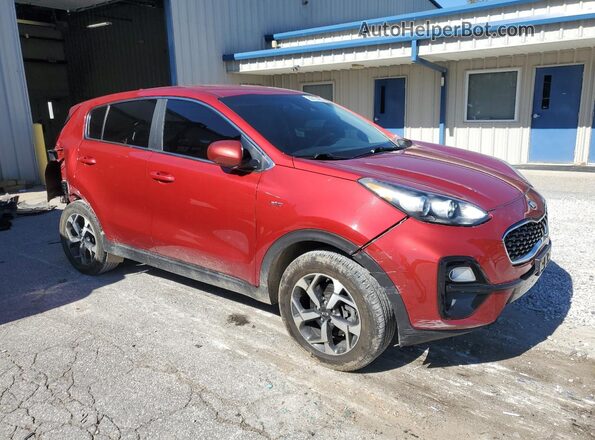 KNDPMCAC1N7000813 2022 KIA SPORTAGE Red Передня права чверть