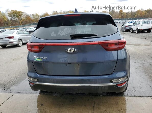 KNDPMCAC2M7849427 2021 KIA SPORTAGE Blue უკანა ხედი