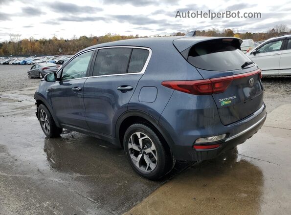 KNDPMCAC2M7849427 2021 KIA SPORTAGE Blue უკანა მარცხენა