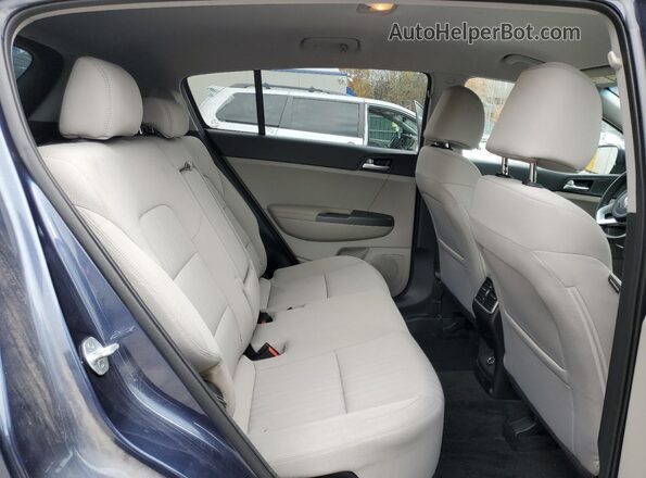 KNDPMCAC2M7849427 2021 KIA SPORTAGE Blue უკანა სალონის ხედი