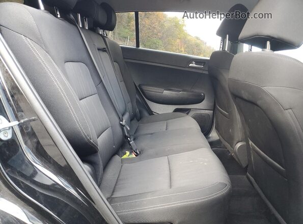 KNDPMCAC3L7732731 2020 KIA SPORTAGE Черный Вид задней части салона