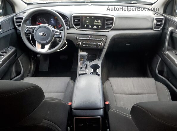 KNDPMCAC3L7732731 2020 KIA SPORTAGE Черный Вид панели приборов