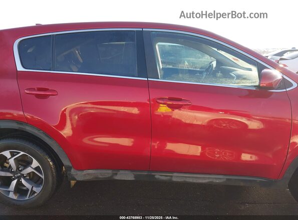 KNDPMCAC3N7024224 2022 KIA SPORTAGE Red სალონის 360-გრადუსიანი ხედი