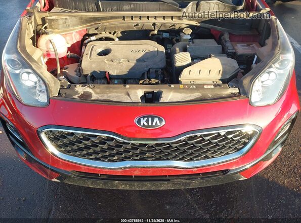 KNDPMCAC3N7024224 2022 KIA SPORTAGE Red უკანა ხედი