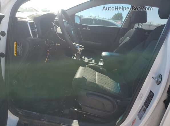 KNDPMCAC3N7947464 2022 KIA SPORTAGE White წინა სალონის ხედი