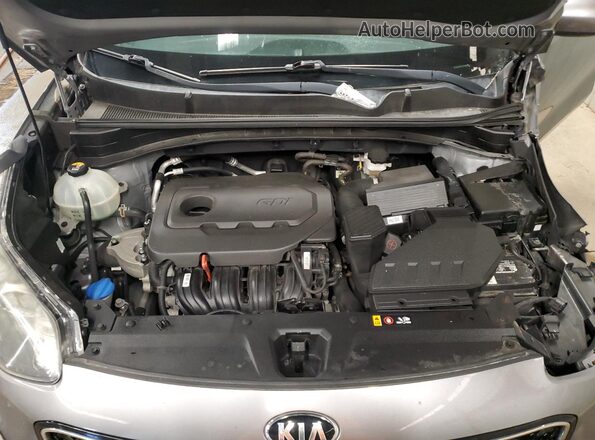 KNDPMCAC6J7378491 2018 KIA SPORTAGE Gray Engine compartment view
