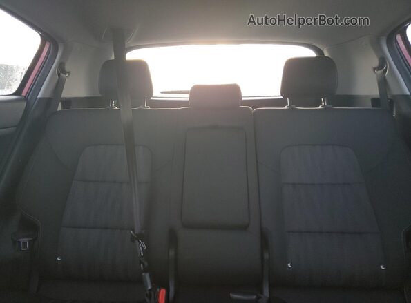 KNDPMCAC6L7667146 2020 KIA SPORTAGE Red Rear seats view