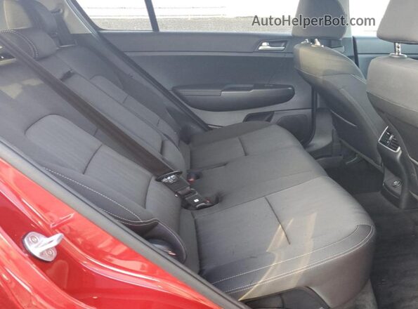 KNDPMCAC6L7667146 2020 KIA SPORTAGE Red Rear interior view