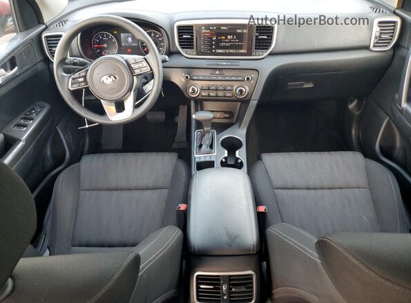 KNDPMCAC6L7667146 2020 KIA SPORTAGE Red Dashboard view