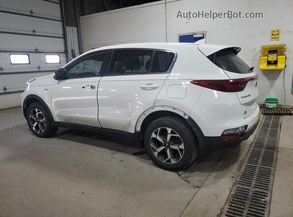 KNDPMCAC8L7805673 2020 KIA SPORTAGE White Հետևի ձախ