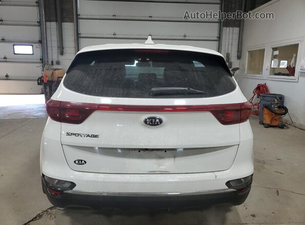 KNDPMCAC8L7805673 2020 KIA SPORTAGE White Հետևի տեսք