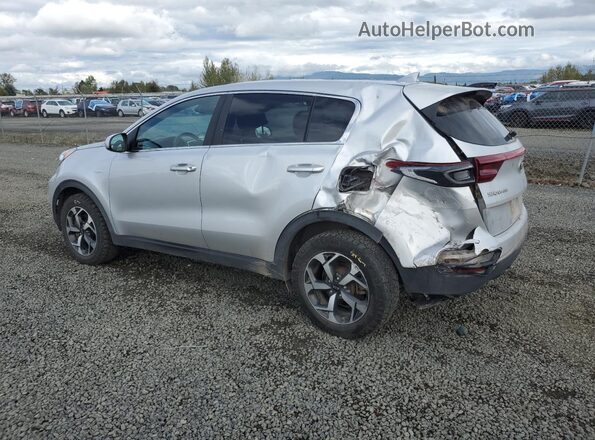 KNDPMCAC9L7692929 2020 KIA SPORTAGE Silver Trasero izquierdo