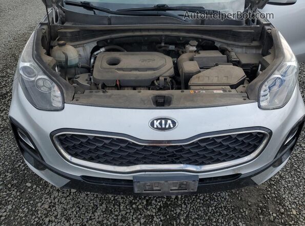 KNDPMCAC9L7692929 2020 KIA SPORTAGE Silver Vista del compartimento del motor
