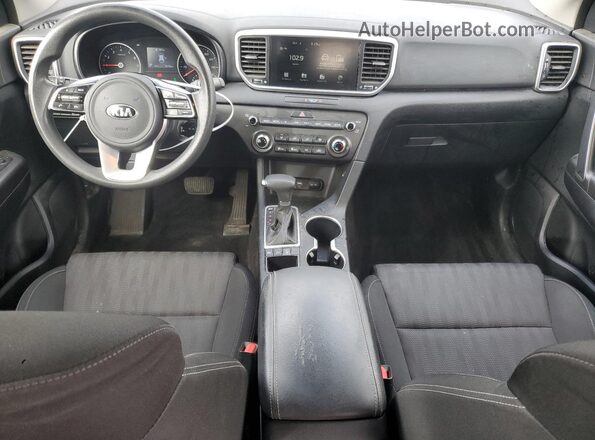 KNDPMCAC9L7692929 2020 KIA SPORTAGE Silver Vista del salpicadero