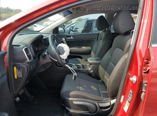 KNDPMCACXN7955819 2022 KIA SPORTAGE Burgundy Vista interior delantera
