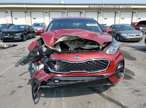 KNDPMCACXN7955819 2022 KIA SPORTAGE Burgundy Vista frontal