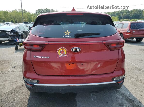 KNDPMCACXN7955819 2022 KIA SPORTAGE Burgundy Vista trasera
