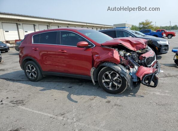 KNDPMCACXN7955819 2022 KIA SPORTAGE Burgundy Delantero derecho