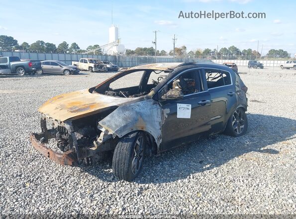 KNDPN3AC5L7780857 2020 KIA SPORTAGE Black Առջևի ձախ երեք քառորդ տեսարան