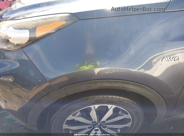 KNDPNCAC2K7499436 2019 KIA SPORTAGE Gray Դիմացի տեսք