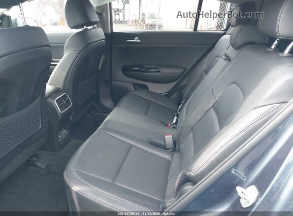KNDPNCAC2N7964172 2022 KIA SPORTAGE Blue Vista de la etiqueta del VIN
