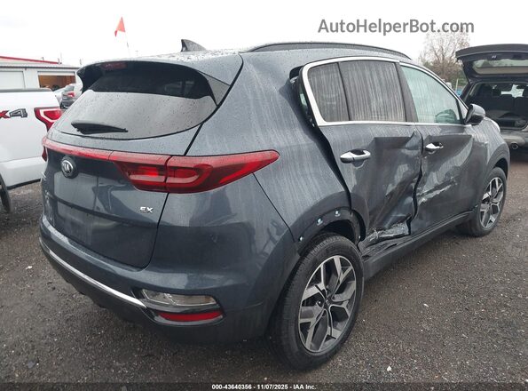 KNDPNCAC8N7983034 2022 KIA SPORTAGE Blue Trasero derecho