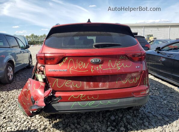 KNDPNCAC9K7551113 2019 KIA SPORTAGE Red Vista trasera