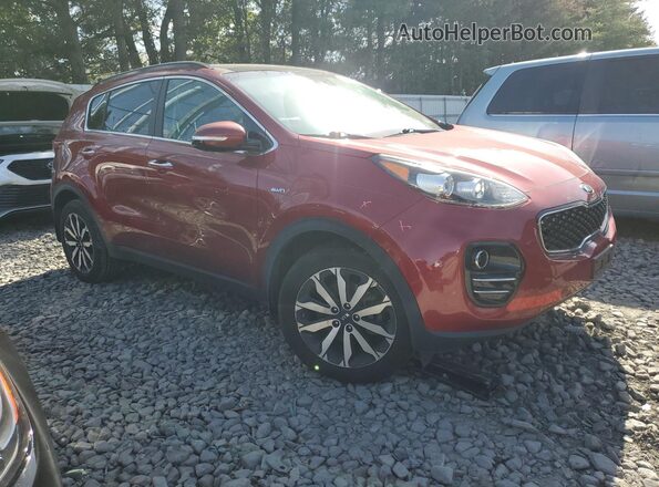 KNDPNCAC9K7551113 2019 KIA SPORTAGE Red Delantero derecho