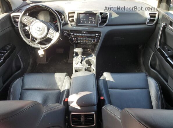 KNDPNCAC9K7551113 2019 KIA SPORTAGE Red Vista del salpicadero