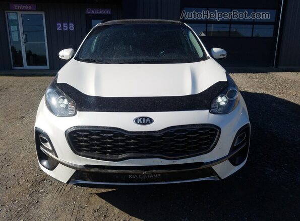KNDPNCAC9N7023317 2022 KIA SPORTAGE White Vista frontal