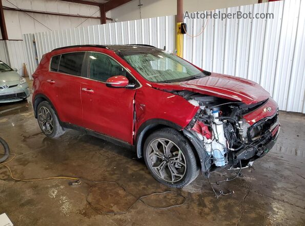 KNDPRCA68L7786053 2020 KIA SPORTAGE Red Front right